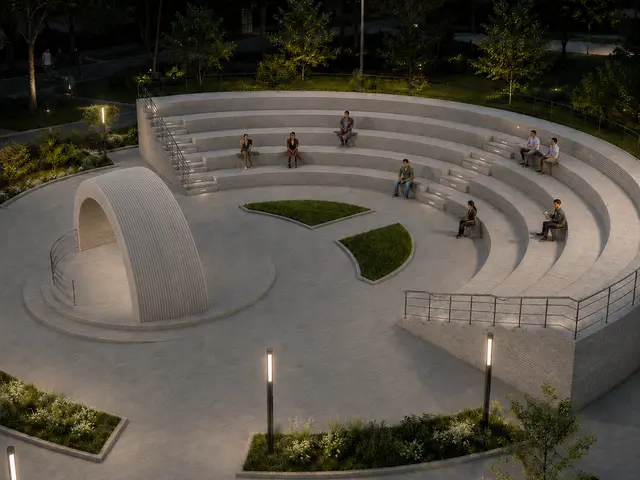 Amphitheatres and Skate Parks