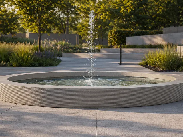 "Radial" Fountain